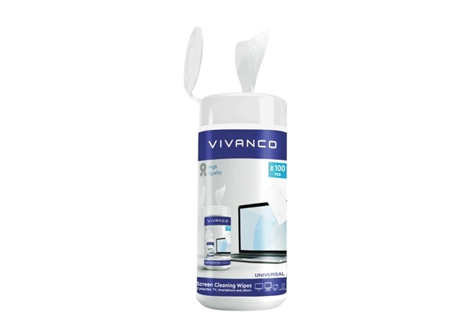 Vivanco Desinfektionstücher für Displays und Monitore