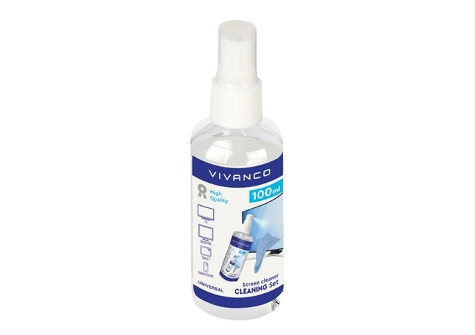 Vivanco Universal-Bildschirmreinigungsset, 100 ml