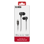 SBS In-Ear-Headset mit Lightning-Anschluss