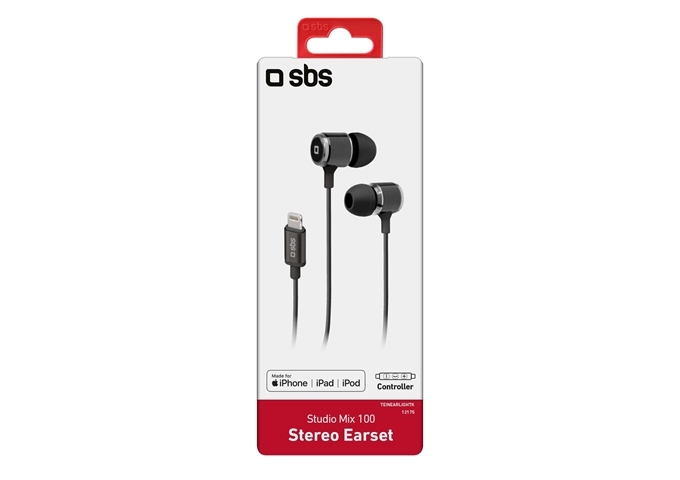 SBS In-Ear-Headset mit Lightning-Anschluss