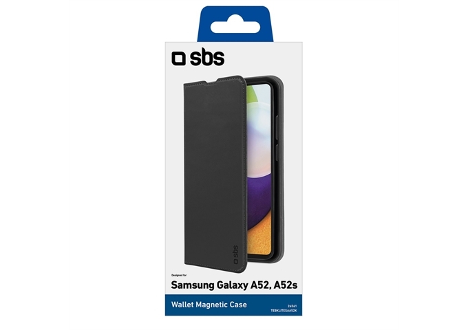 SBS Bookcase Wallet Hülle für Samsung Galaxy A52/A52s