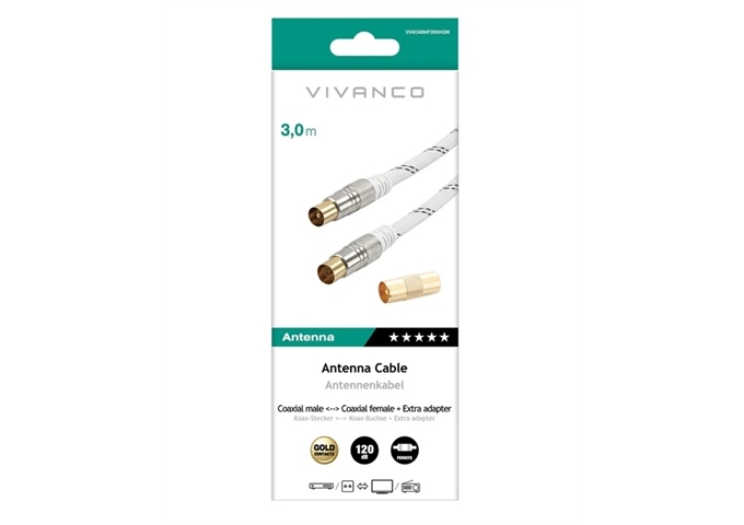 Vivanco HQ 120 dB Antennenkabel