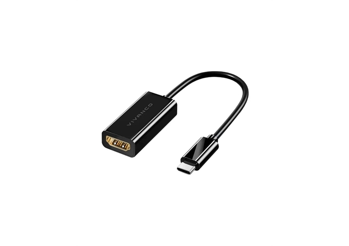 Vivanco USB-C auf DisplayPort Adapter 0,1m