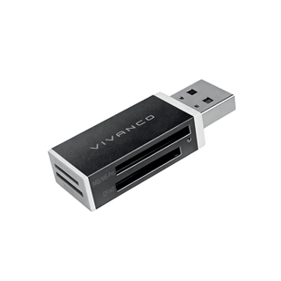 Vivanco Kartenleser mit USB-A 2.0