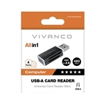 Vivanco Kartenleser mit USB-A 2.0