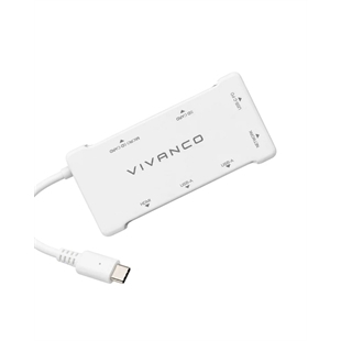 Vivanco 7-in-1-USB-Typ-C-Adapter