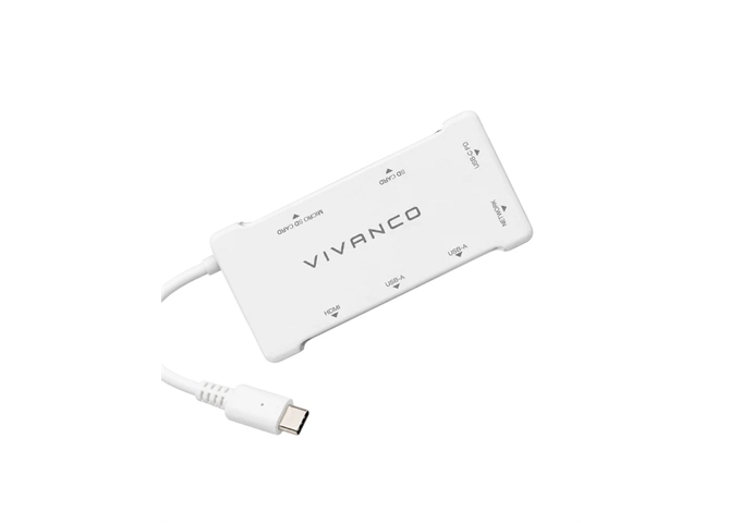 Vivanco 7-in-1-USB-Typ-C-Adapter