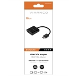 Vivanco HDMI-Stecker auf VGA-Buchse-Adapter