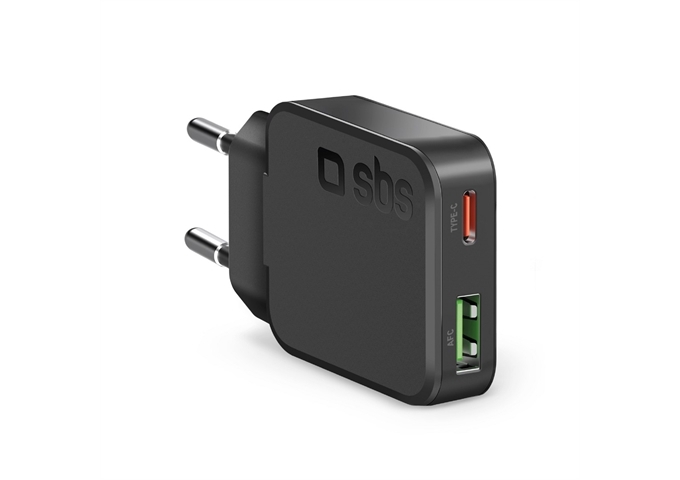 SBS 30W USB-C und USB-A Fast Charge Slim