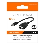 Vivanco USB-C-auf-USB-A-Adapter