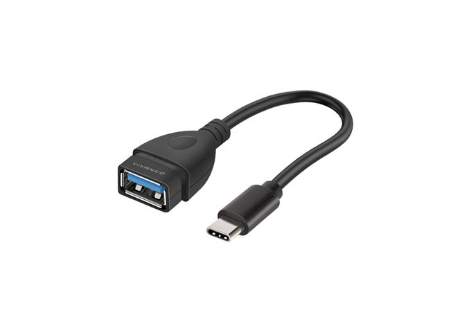 Vivanco USB-C-auf-USB-A-Adapte.