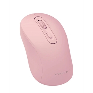 Vivanco Kabellose Maus mit ergonomischem Design und leisem