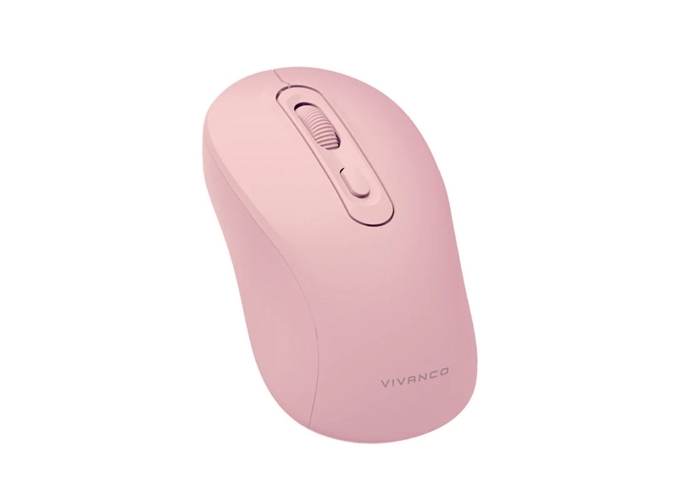 Vivanco Kabellose Maus mit ergonomischem Design und leisem