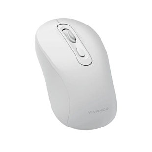 Vivanco Kabellose Maus mit ergonomischem Design und leisem