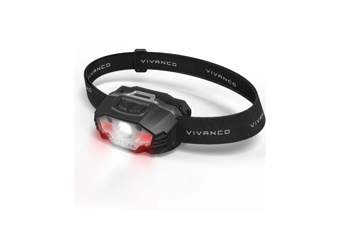 Vivanco 160 Lumen LED-Stirnlampe – Freihändige, klare Sich