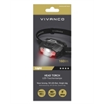 Vivanco 160 Lumen LED-Stirnlampe – Freihändige, klare Sich