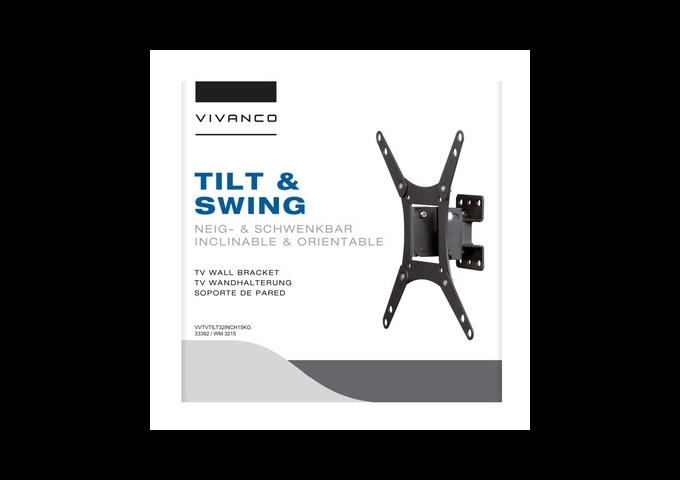 Vivanco 15 kg TV-Halterung, 18-43 Zoll, VESA 200