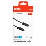 Ekon Kabel mit Toslink-in-Glasfaser-Steckern