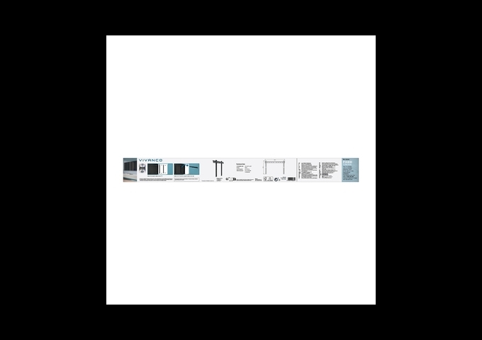 Vivanco 65-Zoll-TV-Wandhalterung