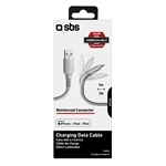 SBS Kabel USB 2.0 Lightning - Unbreakable Collection