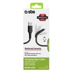 SBS Kabel USB 2.0 Micro-USB - Unbreakable Collection