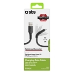 SBS Kabel USB 2.0 Typ C - Unbreakable Collection