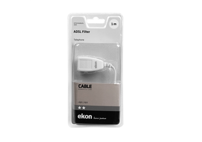 Ekon ADSL-Filter mit Kabel