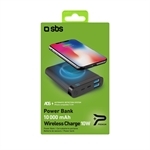 SBS Kabellose Powerbank mit 10 Watt