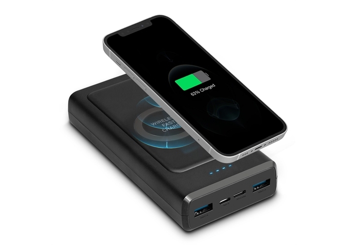 SBS Kabellose Powerbank mit 10 Watt – 20.000 mAh