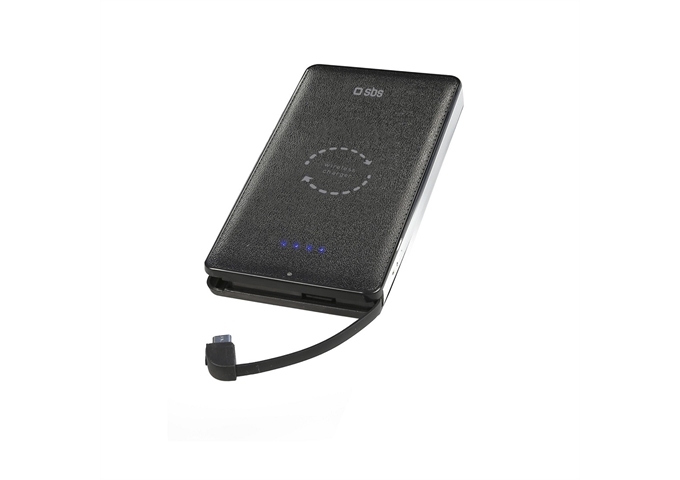 SBS Kabellose Powerbank mit Schnellladung