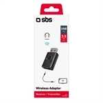 SBS Kabelloser Adapter mit USB-Anschluss und 3,5-mm-Kl