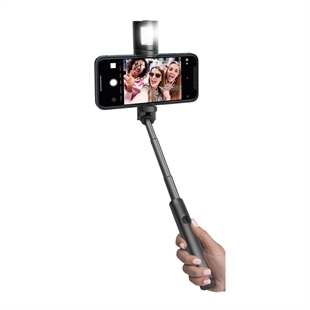 SBS Kabelloser Selfie-Stick mit Blitz