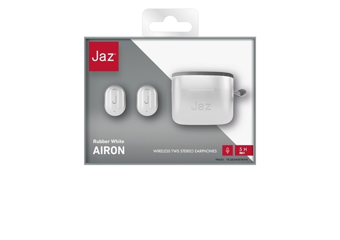 Jaz Airon True Wireless Stereo-Ohrhörer mit Dual Weiss