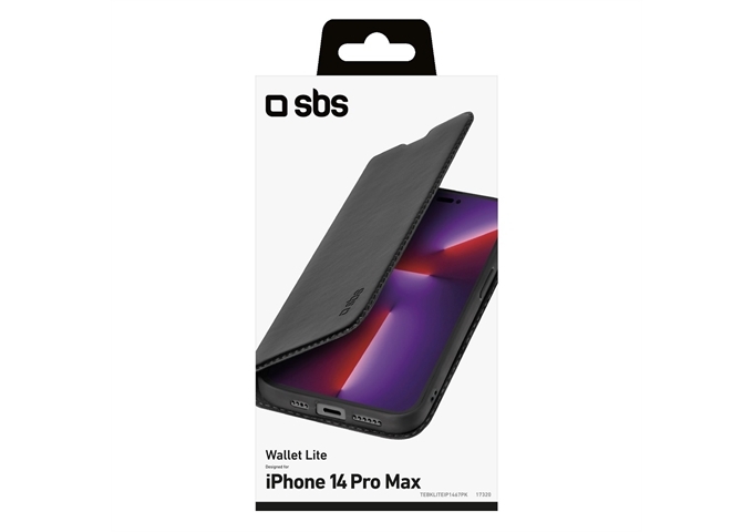 SBS Klapphülle für Apple iPhone 14 Pro Max