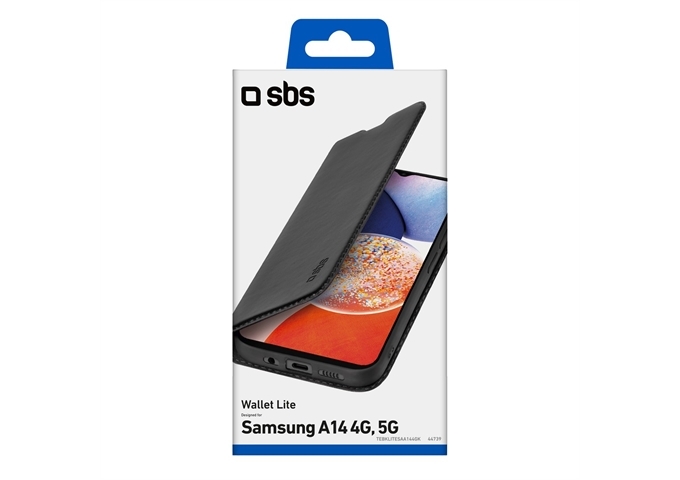 SBS Klapphülle für Samsung Galaxy A14 4G|Samsung Galax