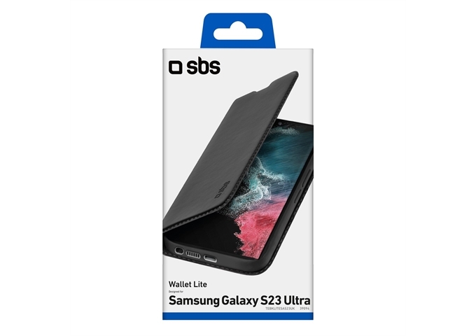 SBS Klapphülle für Samsung Galaxy S23 Ultra