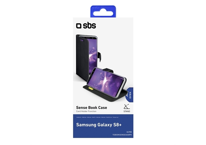 SBS Klapphülle für Samsung Galaxy S8+