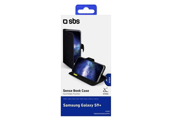 SBS Klapphülle für Samsung Galaxy S9+