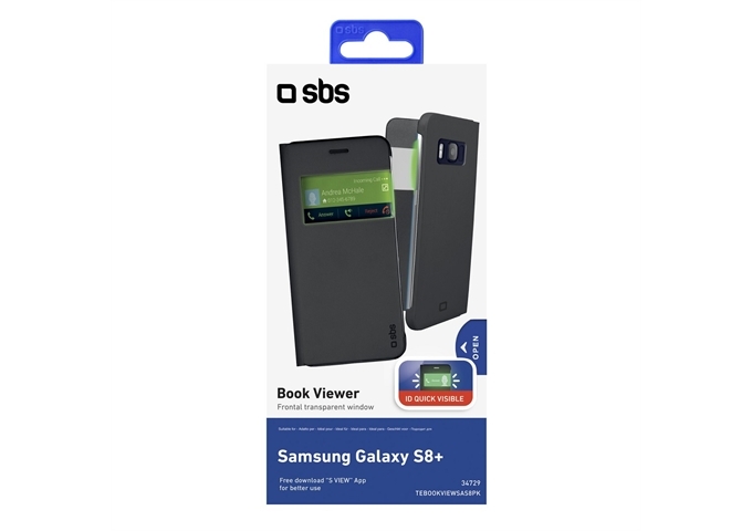 SBS Klapphülle für Samsung Galaxy S8+