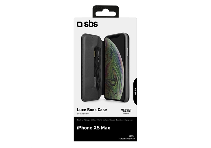 SBS Klapphülle Luxe für Apple iPhone Xs Max