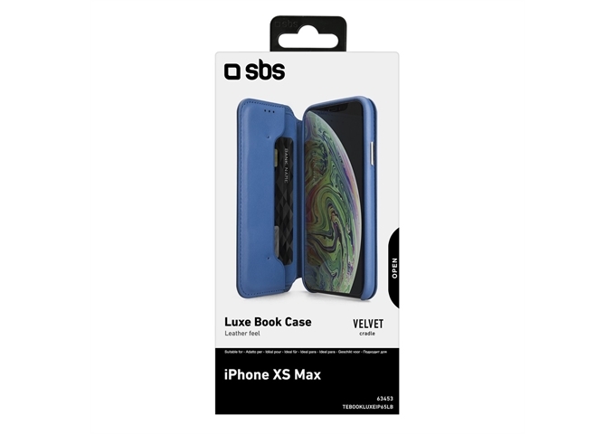 SBS Klapphülle Luxe für Apple iPhone Xs Max