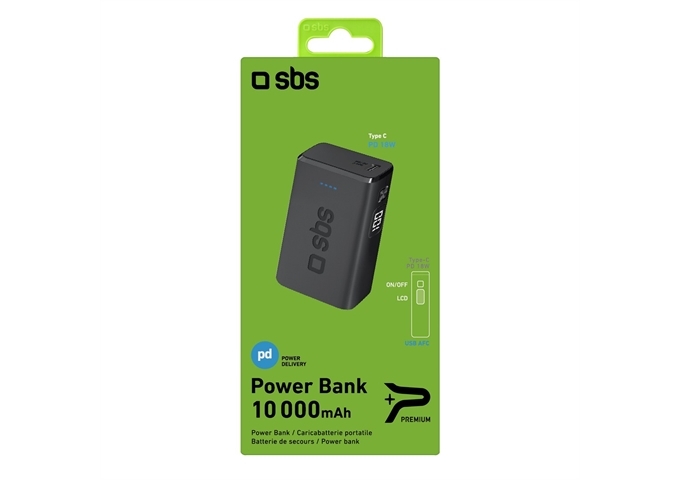 SBS Kompakte Powerbank Power Delivery 18 Watt