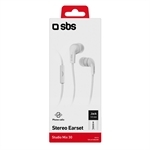 SBS Kopfhörer mit Kabel Stereo In-Ear Flat Studio Mix