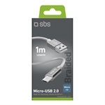 SBS Lade- und Datenkabel USB - Micro-USB