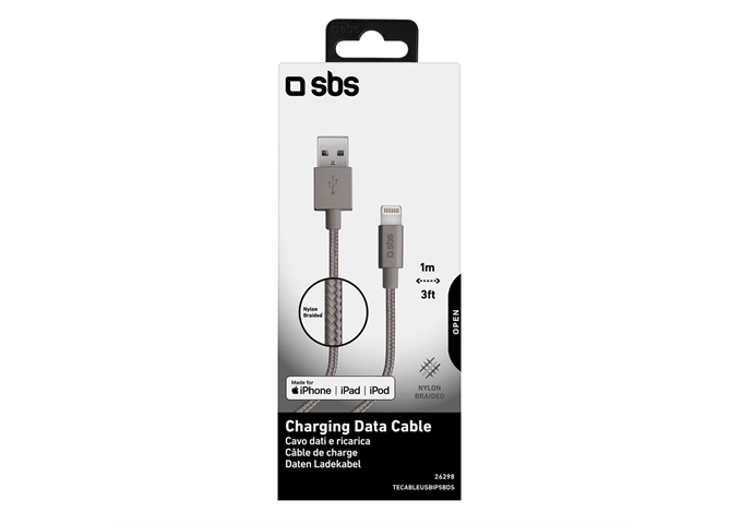 SBS Lade- und Datenkabel USB auf Apple Lightning