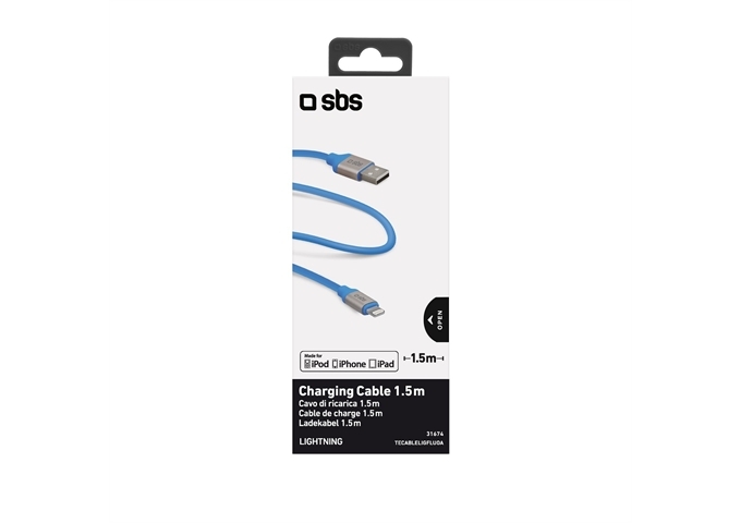 SBS Ladekabel mit USB 2.0- und Lightning-Ausgang