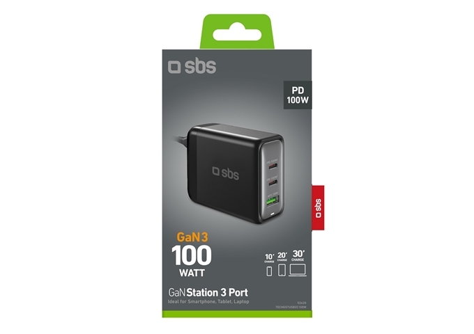 SBS Ladestation GaN mit 100 Watt