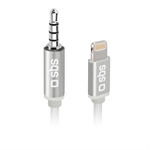 SBS lightning - 3,5 mm Stecker Adapter