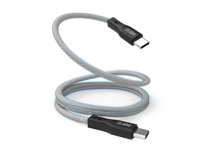 SBS Magnetisches USB-C-auf-USB-C-Kabel, 1 Meter