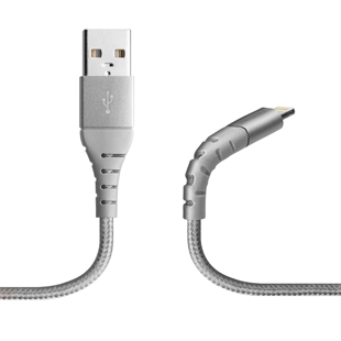 SBS Metall USB Kabel 2.0 Lightning - Unbreakable Colle